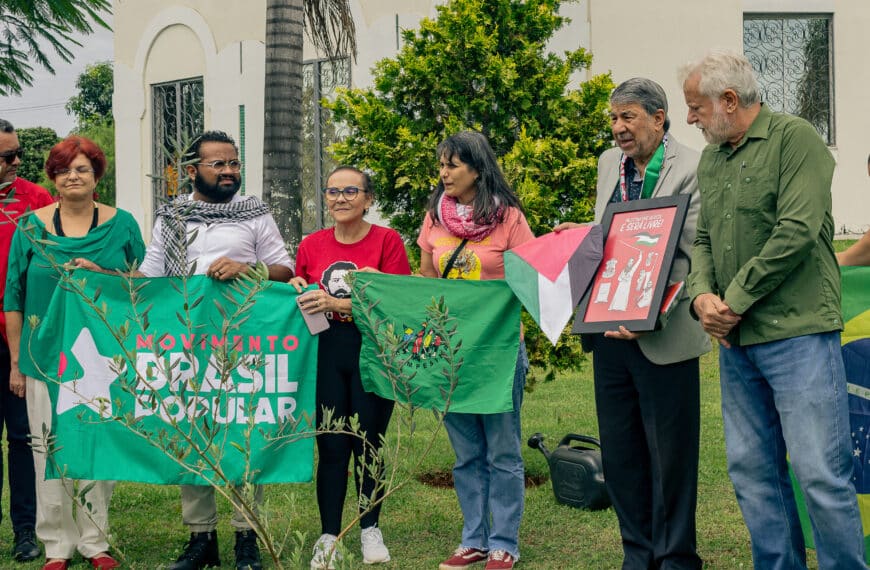 Movimento Brasil Popular assina carta que pede suspensão de acordos do Brasil com Israel