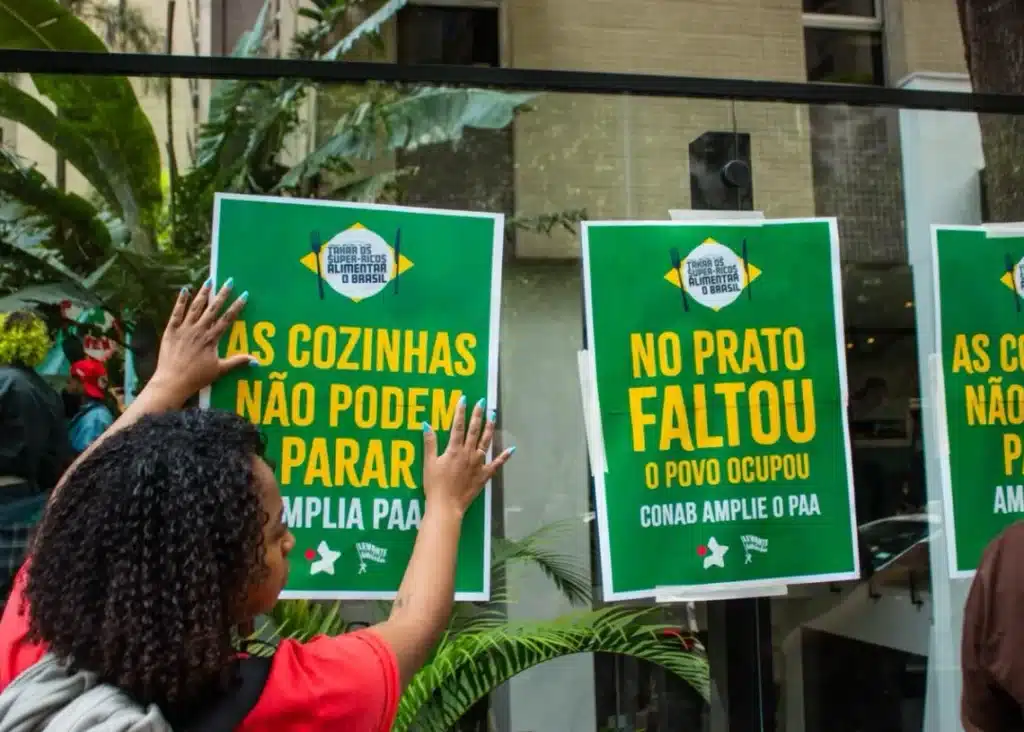 Em SP, sede da Conab é ocupada para reivindicar fortalecimento de políticas contra a fome