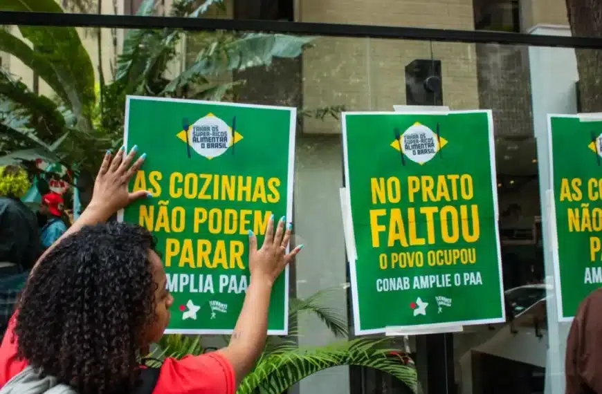 Em SP, sede da Conab é ocupada para reivindicar fortalecimento de políticas contra a fome