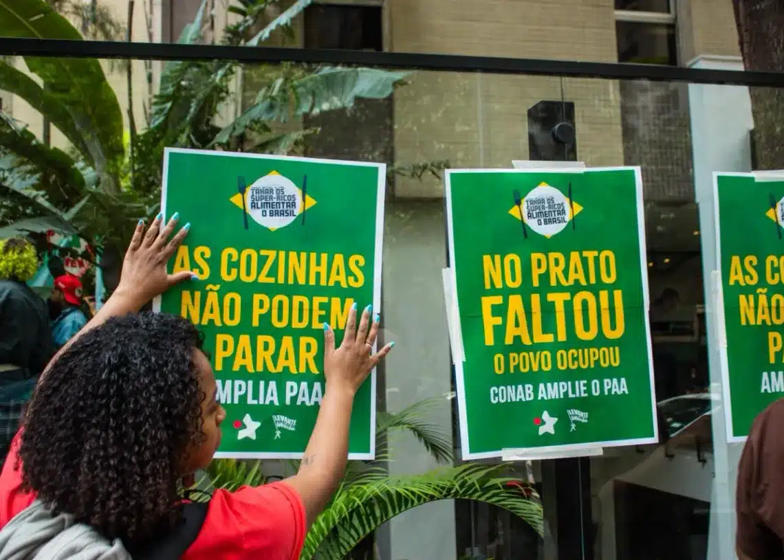 Em SP, sede da Conab é ocupada para reivindicar fortalecimento de políticas contra a fome